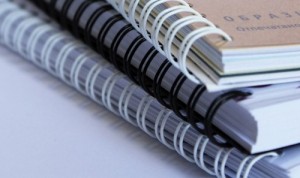 Переплет на металлическую пружину