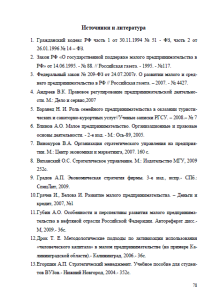 Малый бизнес в России проблемы и перспективы его развития. Страница 78