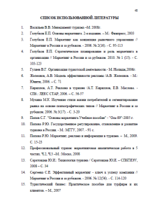 Продвижение турфирмы на рынке Нижнего Новгорода. Страница 48